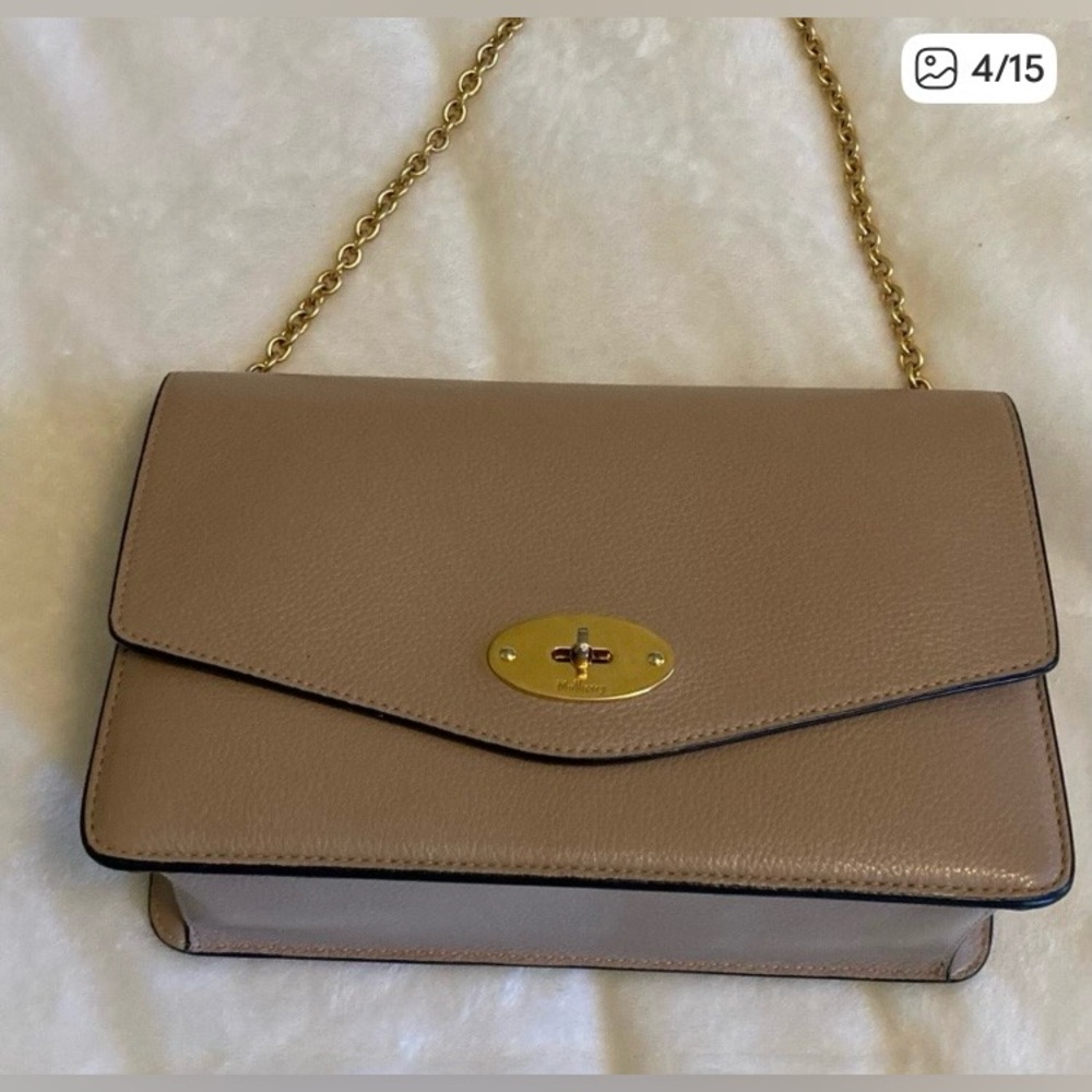Mulberry MEDIUM Darley crossbody bag Rosewater/ nude - Picture 4 of 15